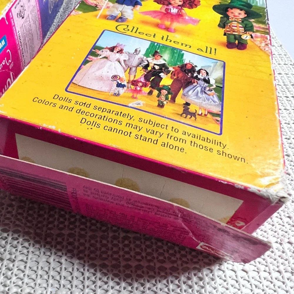 Mattel Wizard of Oz Kelly Tommy Lullaby Mayor Munchkin Doll Set 1999 25817 25821